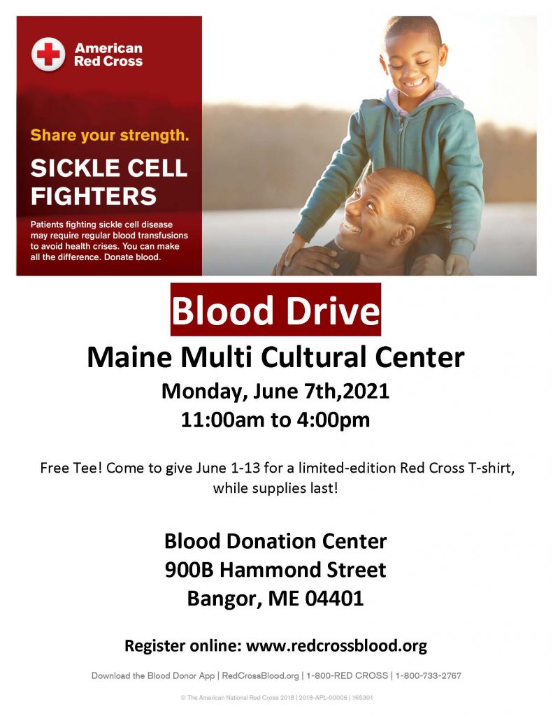 Informational Flier for Blood Drive